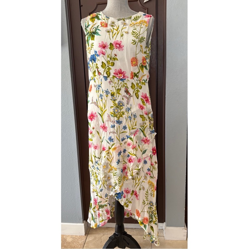 Derhy Botanical Embellished High Low Maxi Dress - Picture 5 of 11